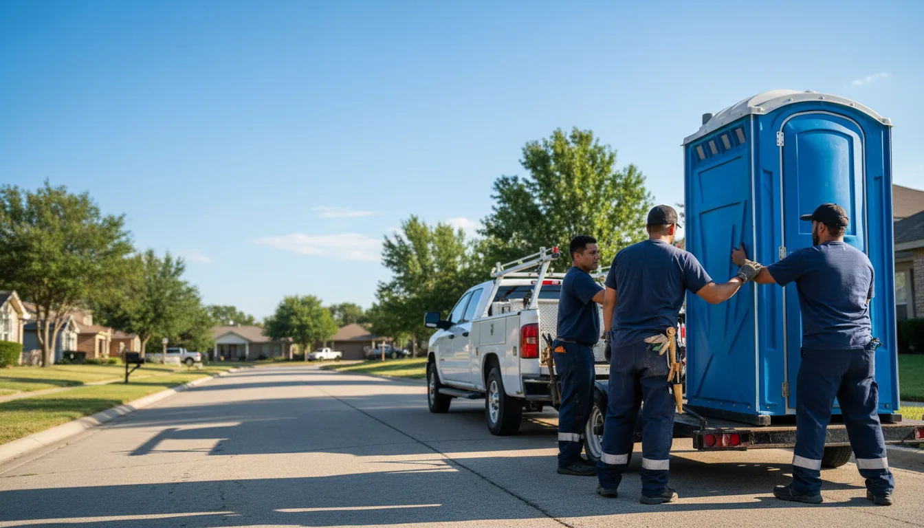 Portable Toilet Rental in Barry, TX near me